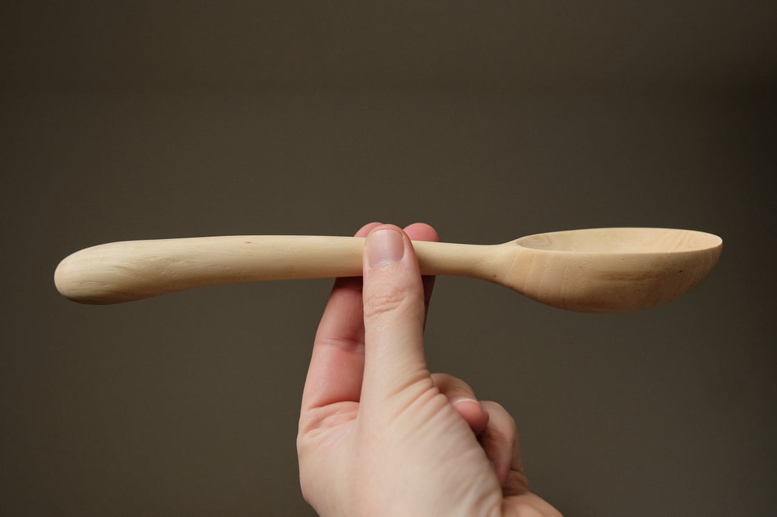 Image of Beech Serving Spoon