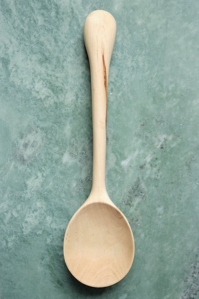Image of Beech Serving Spoon