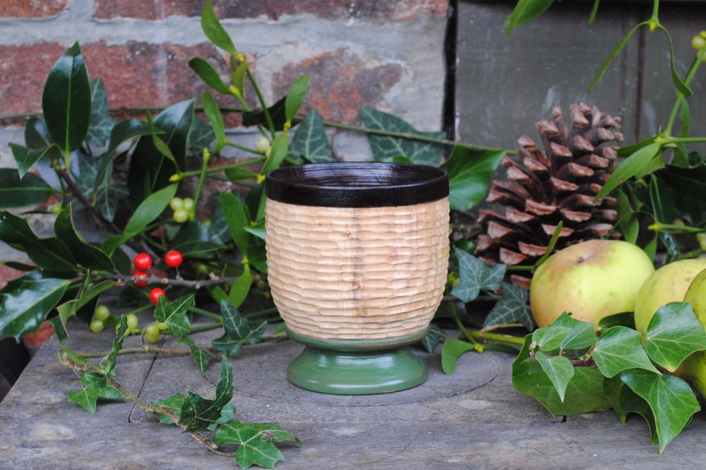 Image of urushi field maple cup III - tasse urushi en érable III