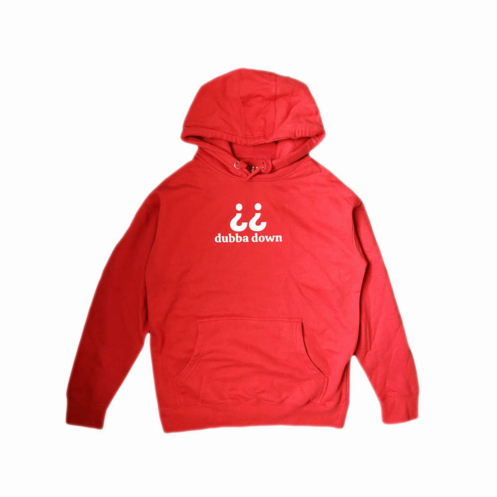 Image of Dubba Down Hoodie (Red)