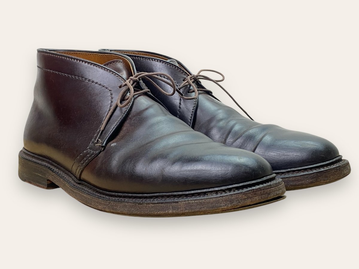 Image of 1339 burgundy shell cordovan VINTAGE by Alden