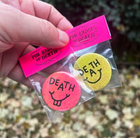 Pin Badge of Death - Acid Death