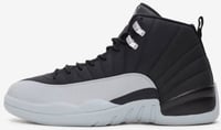 AJ 12 Retro "Black and Wolf Grey"