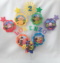 Image 12 of Personalised Teletubbies Cake Topper, Personalised Teletubbies Centrepiece 