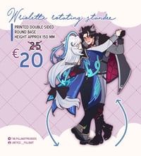 Image 1 of ✦ [PRE-ORDER CLOSE] Wriolette Rotating standee ✦