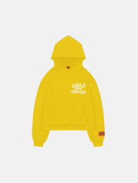 Image 1 of GIRLS ARE DRUGS® HOODIES - LEMON YELLOW