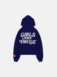 Image 2 of GIRLS ARE DRUGS® HOODIES - NAVY BLUE