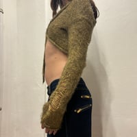 Image 4 of miss 60 micro crop cardigan 