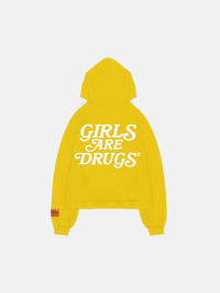 Image 2 of GIRLS ARE DRUGS® HOODIES - LEMON YELLOW