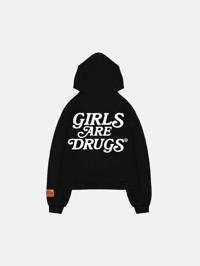 Image 2 of GIRLS ARE DRUGS® HOODIES - BLACK