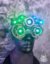 Hivem1nd 2.0 - Cyberpunk dream color changeable ULTRA BRIGHT LED goggles