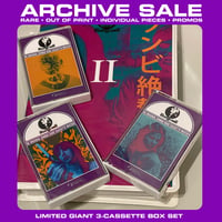 Archive copy low stock: Zombie Rave 2 - 3 Cassette Giant Box