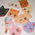 seventeen miniteen glitter sticker pack PREORDER