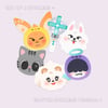 txt ppulbatu glitter sticker pack PREORDER