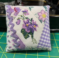 Image 1 of Violets Pincushion 