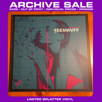 Image 1 of Archive copy low stock: Blvck Ceiling - Teenwvff Vinyl LP Red Splatter