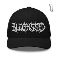 Image 2 of SNAPBACK BLEGHSSED DEATHCORE TRUCKER HAT