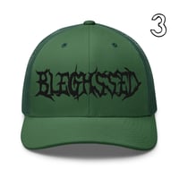 Image 6 of SNAPBACK BLEGHSSED DEATHCORE TRUCKER HAT