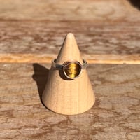 Image 1 of Cat's Eye Rutile in Quartz Ring #1