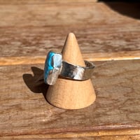 Image 2 of Turquoise Coffin Ring