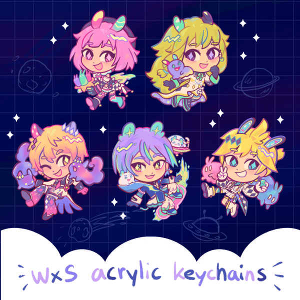 Image of PREORDER Space Opera keychain