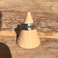 Image 2 of Narrow Hammered Band