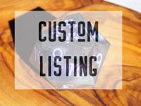 custom listing for Toni