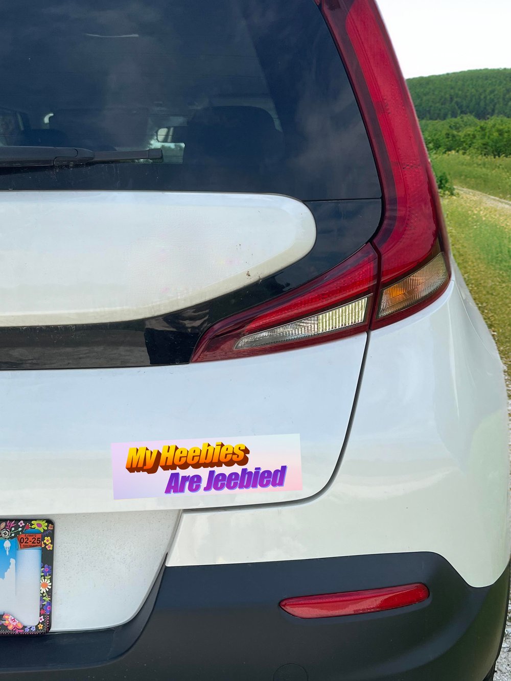 Image of My Heebies Are Jeebied Sticker or Magnet