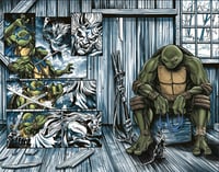 Image 3 of TMNT# 3 Original Wrap-Around Cover Art!