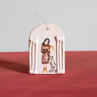 Hanging Ornament - Woman in Columns