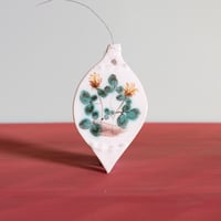 Hanging Ornament - Large Clover Bell