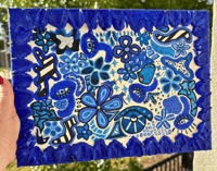 Image 2 of Original Painting: Blue Eyed Birthday Cake