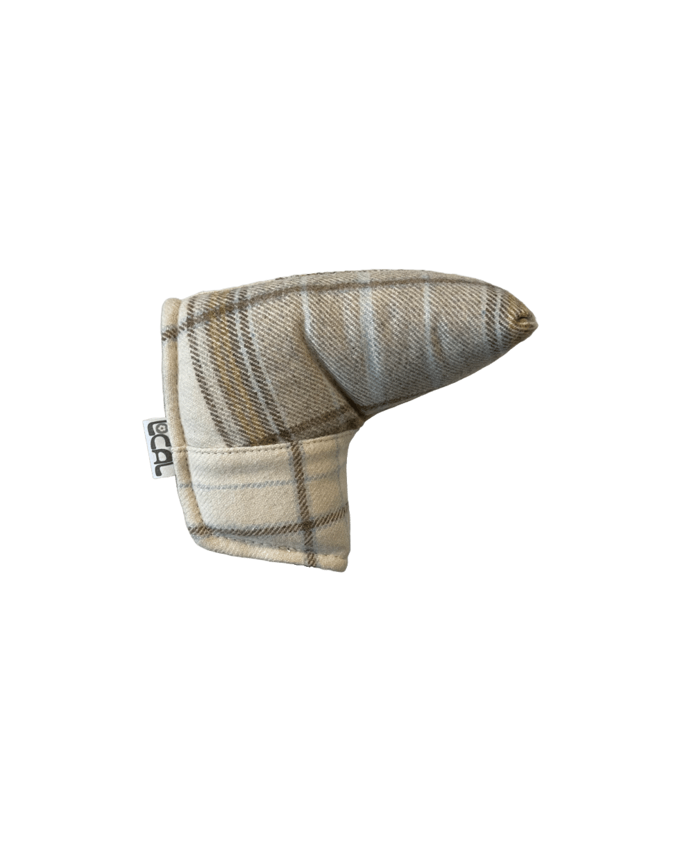 Wool Check Patchwork Putter Cover