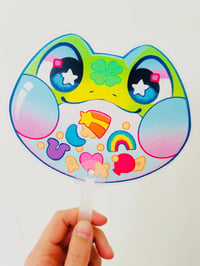 Image 2 of Froggy Hand Fan