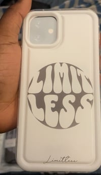 Limitless white and grey (phone case)