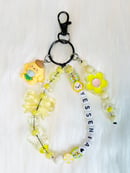 Image 2 of Yellow Name Personalized Keychain