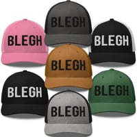 Image 1 of SNAPBACK CLASSIC BLEGH TRUCKER HAT