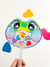 Image 1 of Froggy Hand Fan