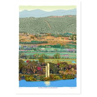 Image 1 of The National Carillon from Black Mountain Digital Print