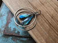 Image 1 of Labradorite earrings . n1