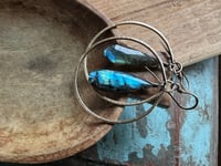 Image 3 of Labradorite earrings . n1