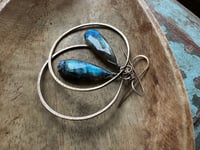 Image 10 of Labradorite earrings . n1