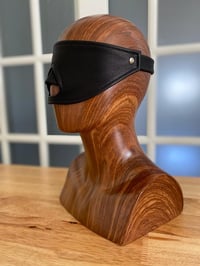 Image 3 of Bondage Leather blindfold - Soft leather