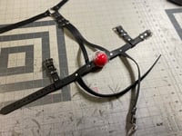 Image 3 of Leather Training Harness Gag - Version 2