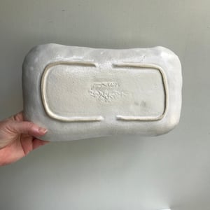 Image of Australian Lace Plate - retangular serving plate (15113)