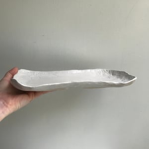 Image of Australian Lace Plate - retangular serving plate (15113)