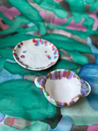 Image 2 of CARTWHEEL 𓎺 saucer and bowl set