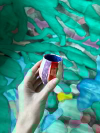 Image 5 of SLEEPY STRIPES 𐃢 bud vase