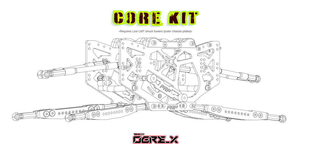 Team PRP Ogre X LMT Chassis Kit