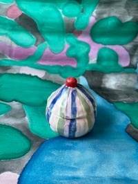 Image 1 of SLEEPY STRIPES 𓎺 salt jar